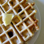 Blueberry Whole Spelt Waffles | Accidental Artisan