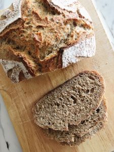 Whole Grain Spelt No Knead Bread | Accidental Artisan